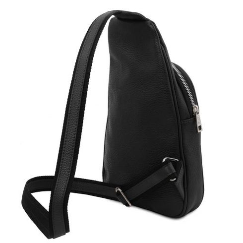 Albert - Soft leather crossover bag